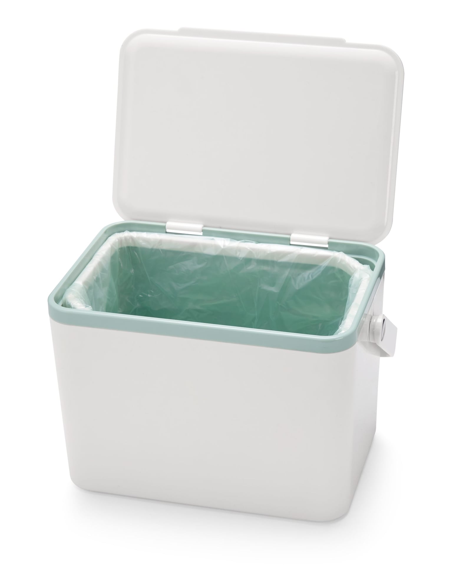 type A Plastic Rectangular Compost Bin, White, 4-L L7C1 - product image 4