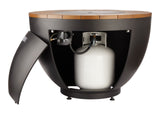 Round Outdoor Gas Fire Table, 65,000 BTUs, 36-in A9E3 - product image 7