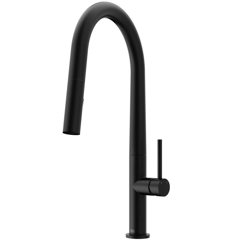 Greenwich Kitchen Faucet, Matte Black T0T9