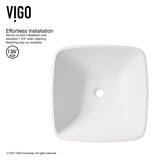 Hyacinth Matte Stone Round Vessel Bathroom Sink/Basin, Handpolished Construction, White I6X1 - product image 3