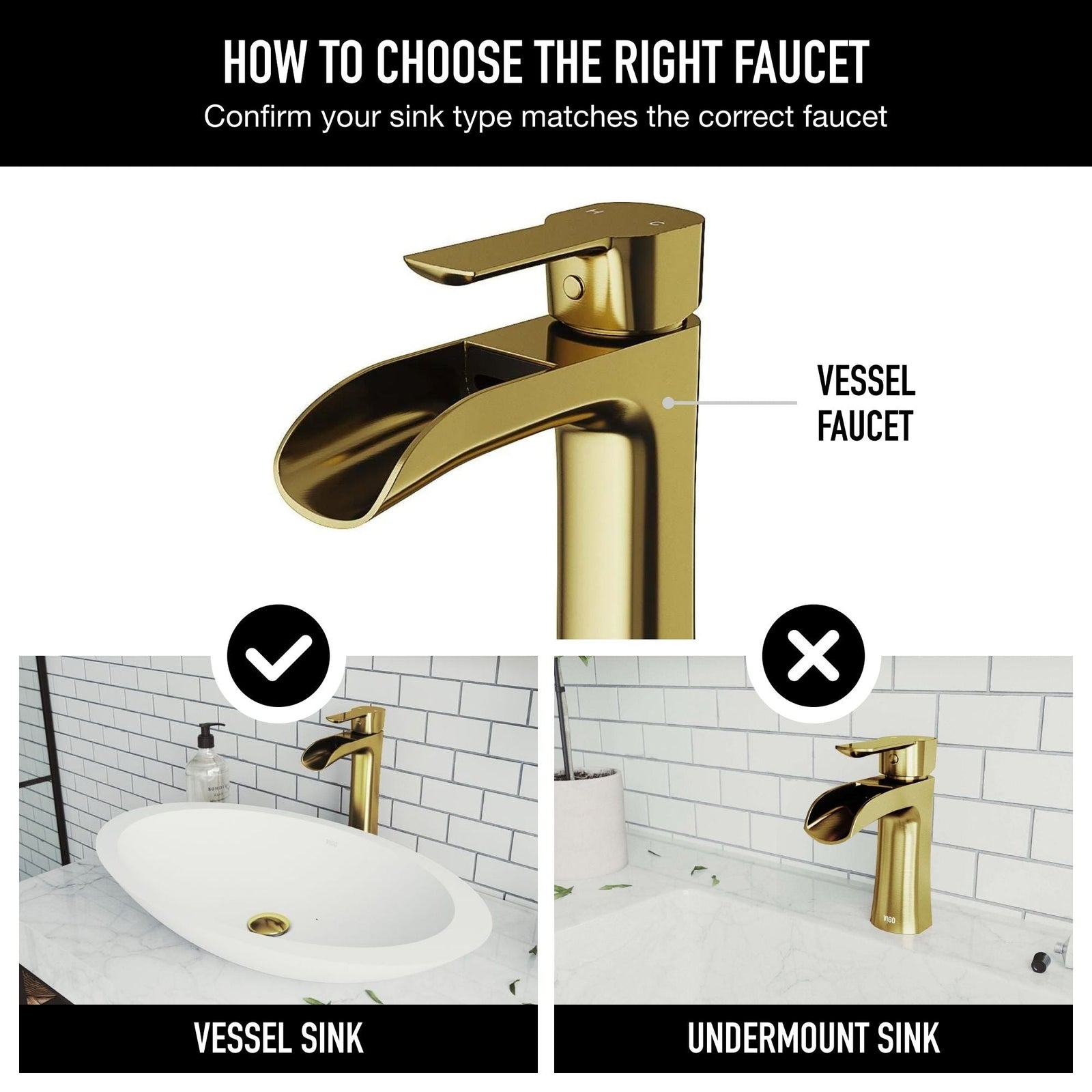 Niko Single Handle Single-Hole Bathroom Vessel Faucet in Matte Brushed Gold Z4F5 - product image 6