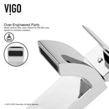 Satro Single Handle Single Hole Bathroom Sink Faucet, WaterSense Certified, Chrome K5S1 - product image 4