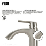White Frost White Bathroom Sink/Basin Set with Linus Faucet and Round Glass Vessel U8B5 - product image 3