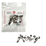 Stainless Steel Clamps for Jars, BPA-free, 12-pk D8X3 - product image 1