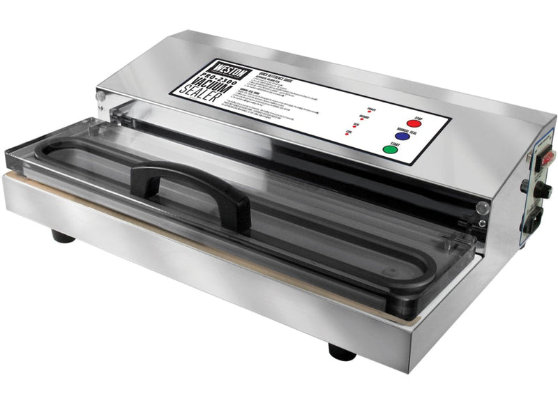 Pro-2300 Stainless Steel Commercial Grade Double Piston Pump Vacuum Sealer, Silver S0A1