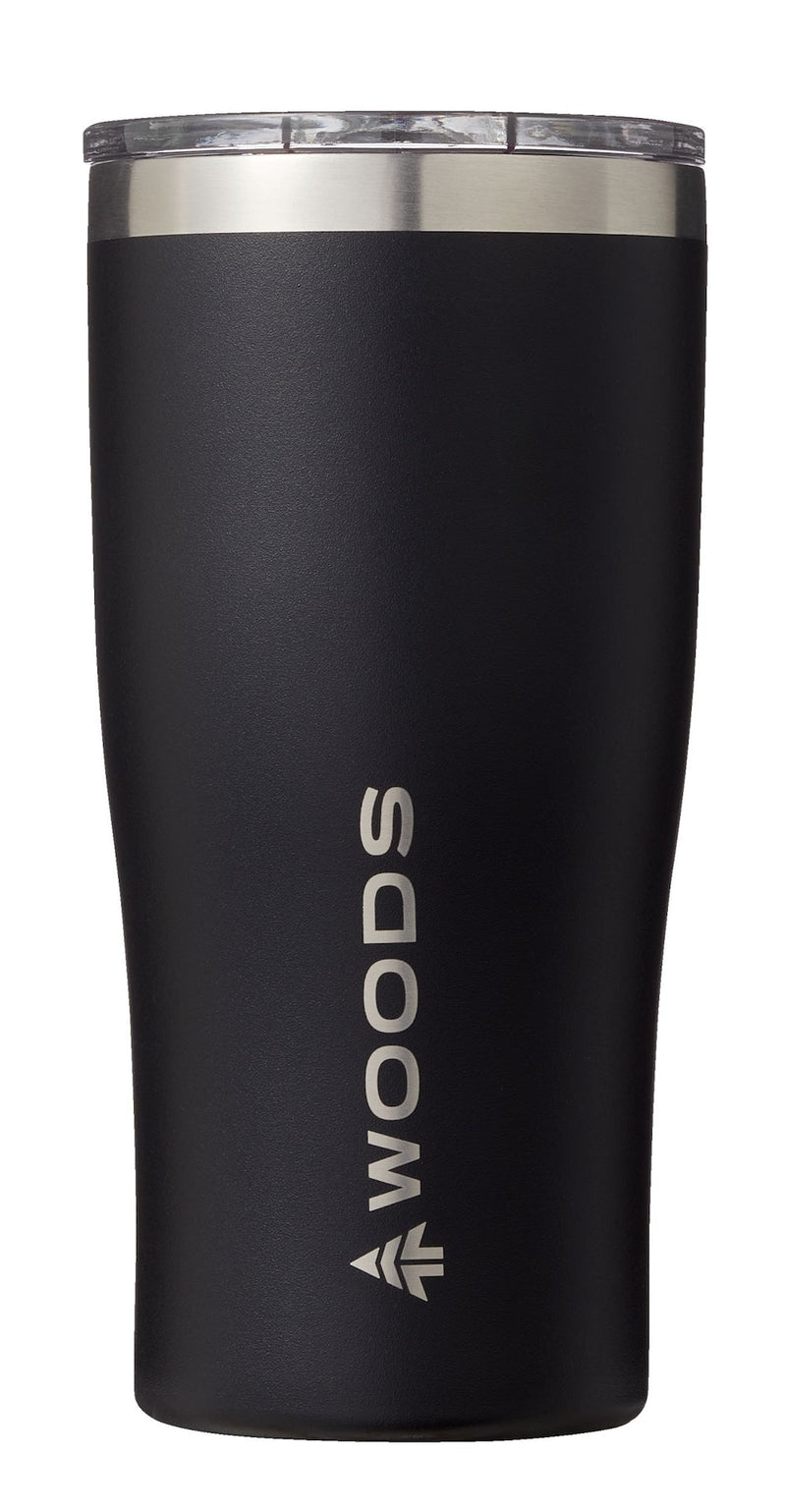 Insulated Stainless Steel Tumbler, Small, Black, 20.2-oz B8S3
