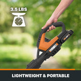 WG545.9 20V Power Share Cordless Air Leaf Blower/Sweeper, Tool Only P5J2 - product image 6