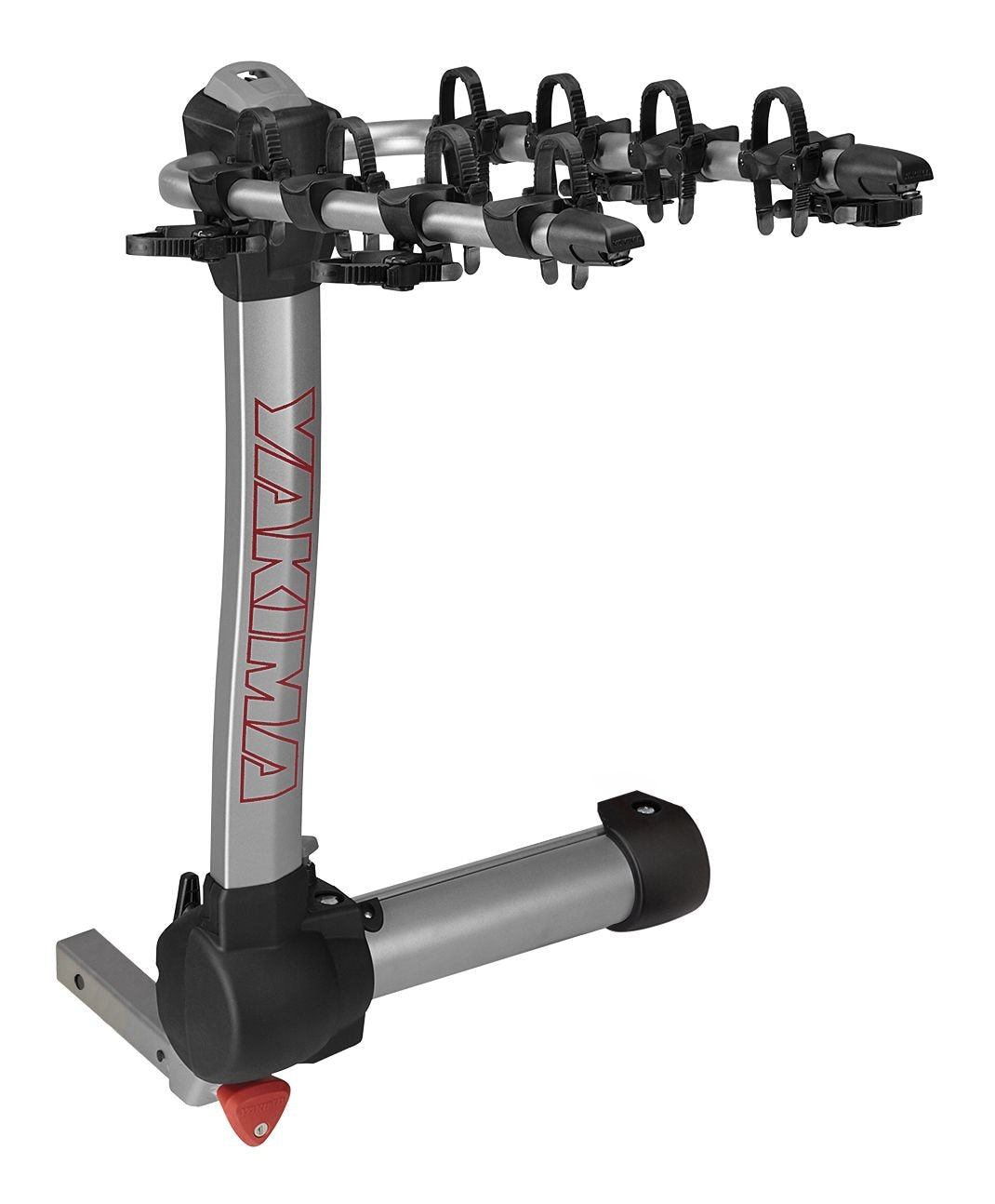 RidgeBack 5-Bike Hitch Mount Bike Rack, Fits 1-1/4, 2-in Receiver, Granite Grey Z8U7 - product image 4