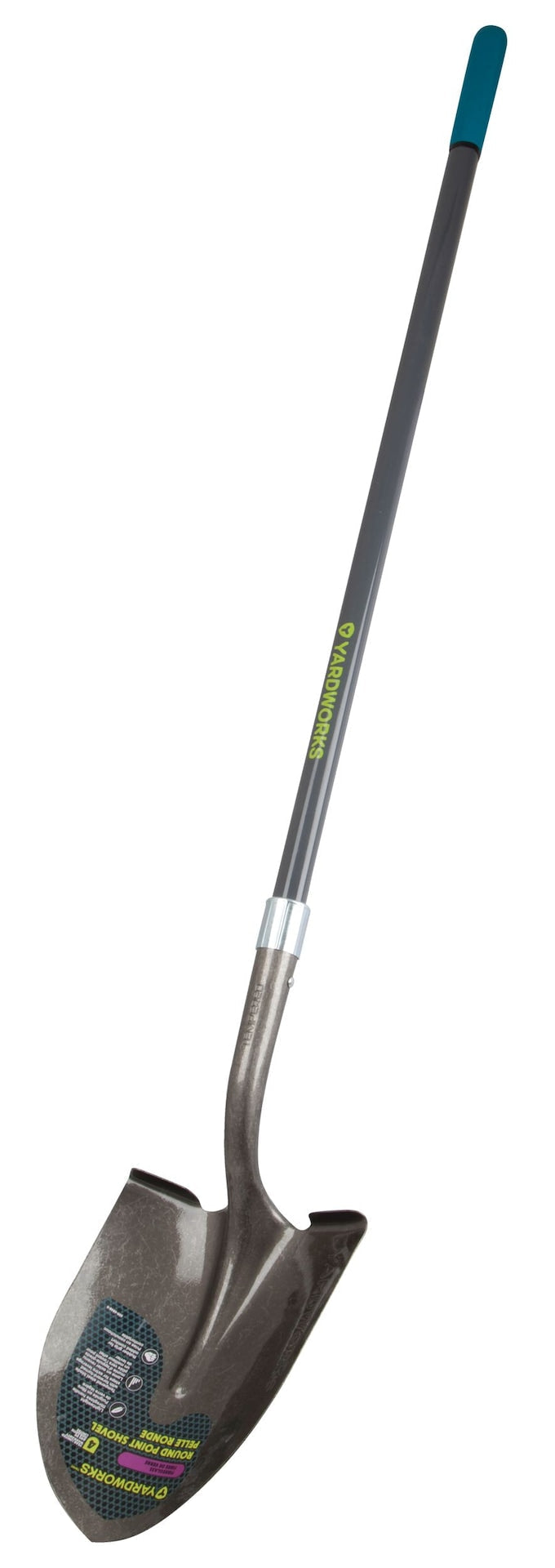 Ergo Steel Round-Point Long-Handle Shovel, 57-in Fibreglass Shaft T3A6 - product image 2