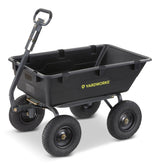Poly Tray 4-Wheel Garden/Yard Cart, 1200-lb Z7L5 - product image 1