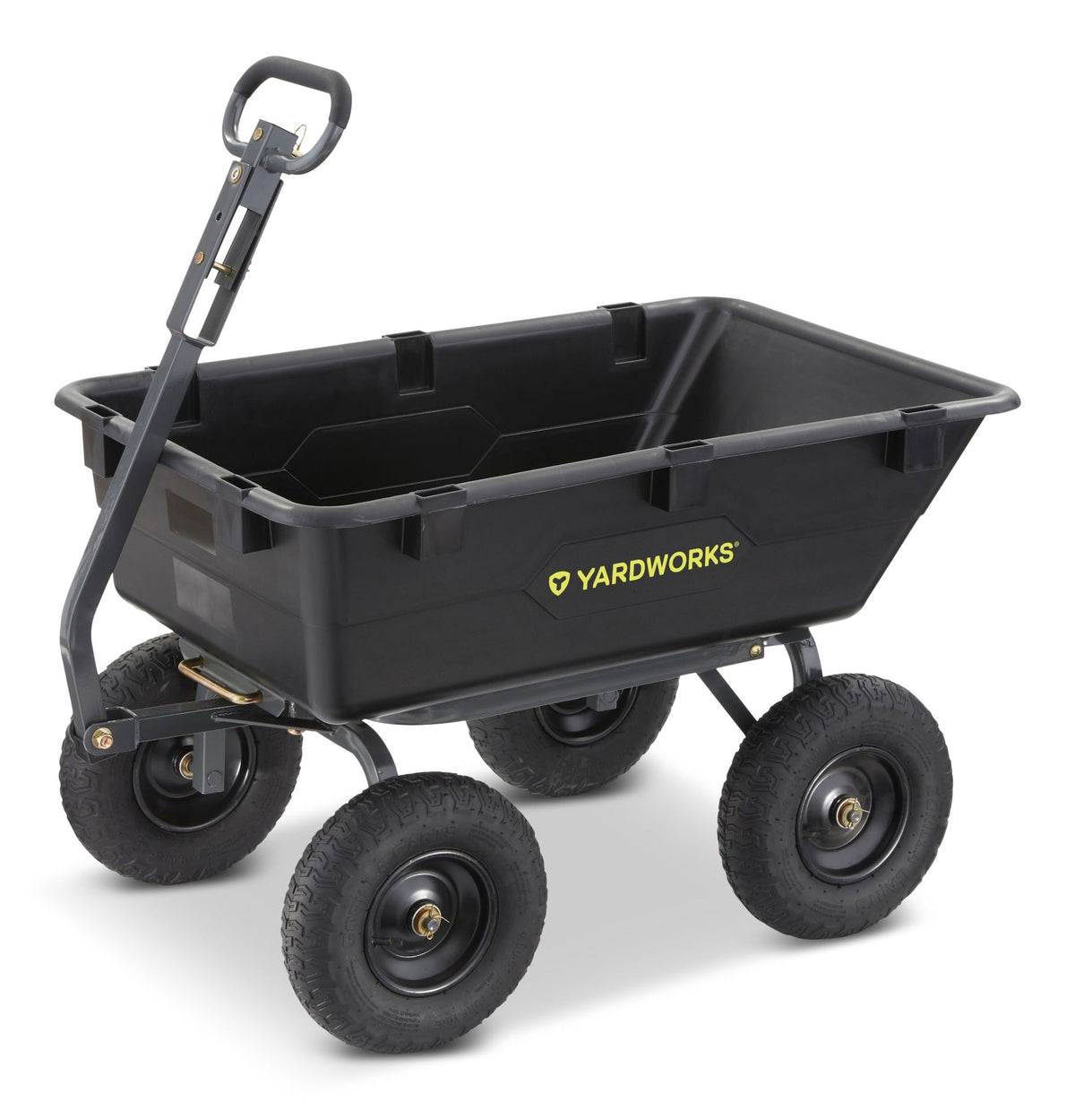 Poly Tray 4-Wheel Garden/Yard Cart, 1200-lb Z7L5 - product image 1