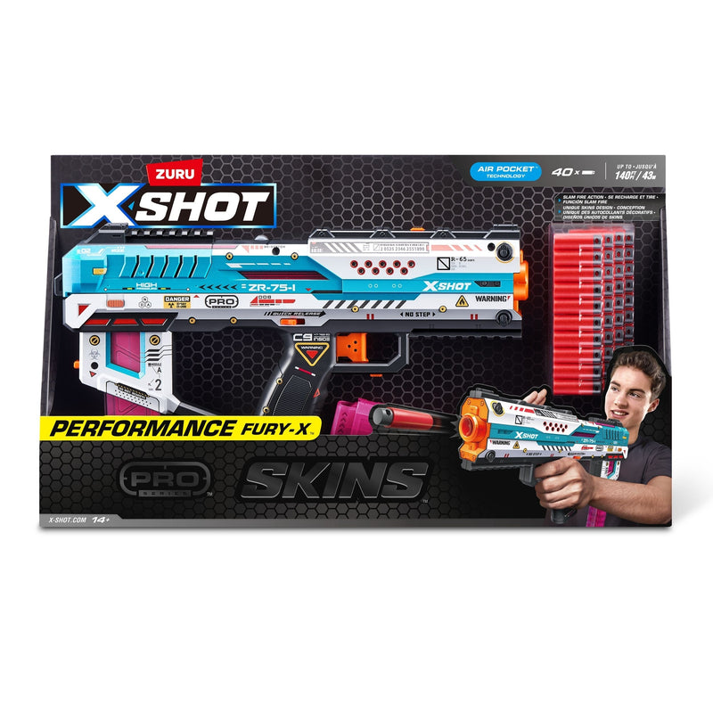 X-Shot Performance Fury-X Dart Blaster with 40 Darts R1D1