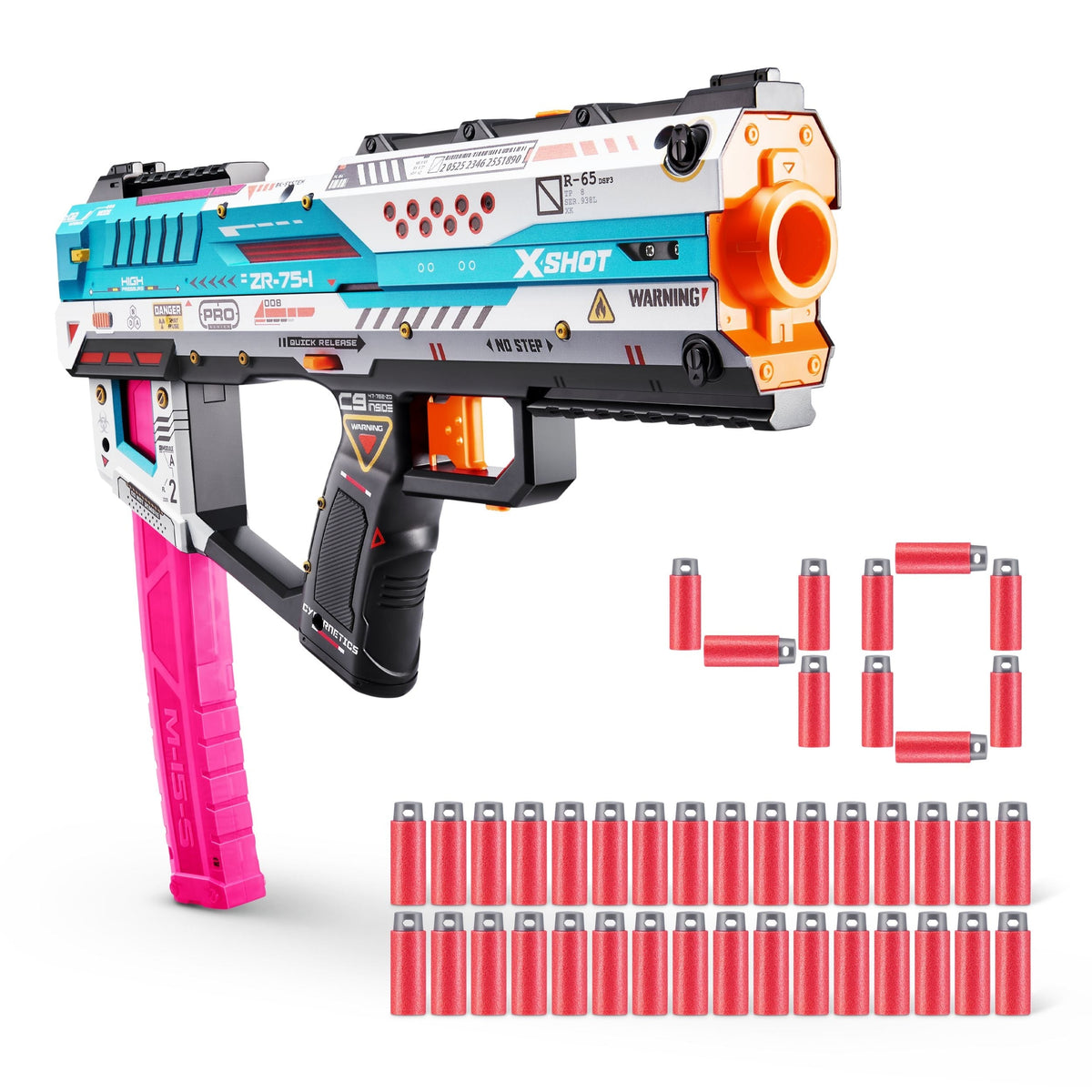 X-Shot Performance Fury-X Dart Blaster with 40 Darts R1D1 - product image 3