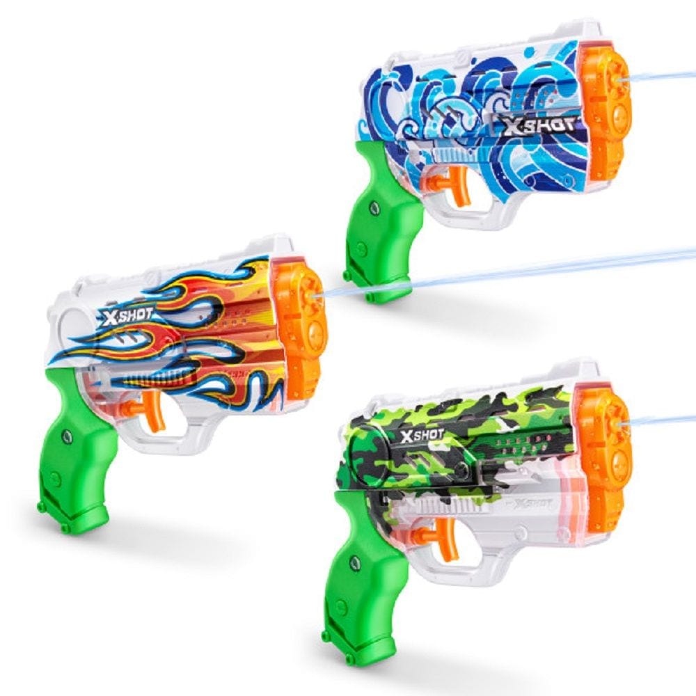 X-Shot SKINS Fast Fill Nano Water Blaster, Kids' Outdoor Summer Water Toy, 3.3-oz Z0S0 - product image 1